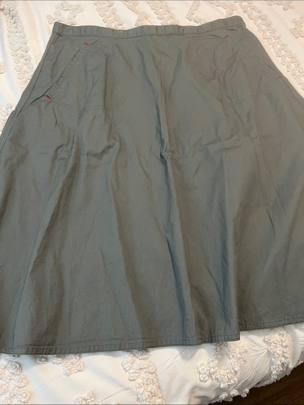 Everyday Olive A-Line Women's Skirt